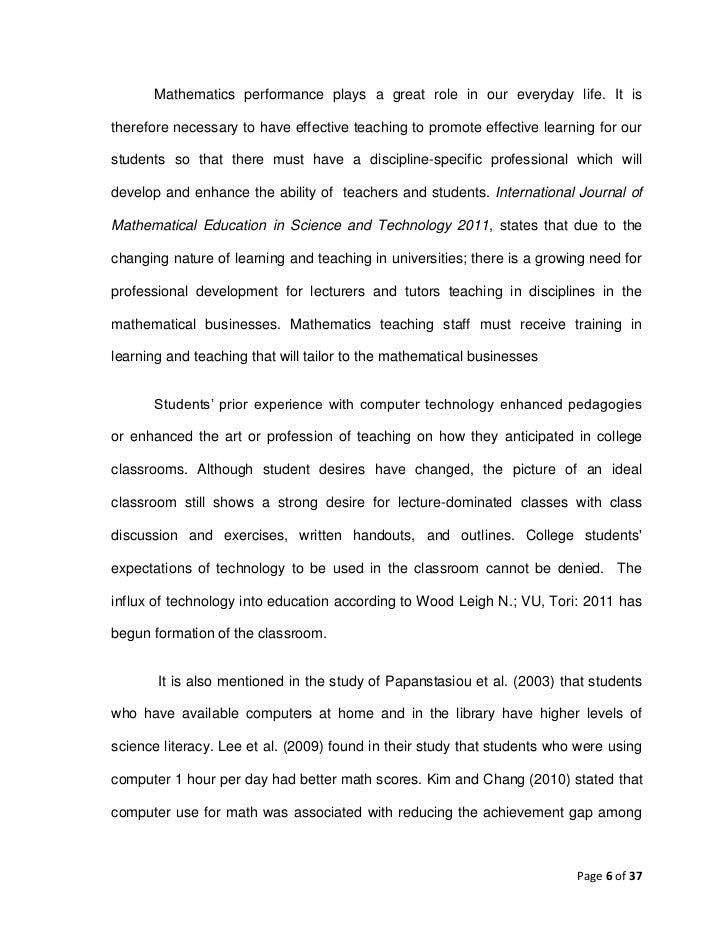 what makes a good teacher thesis